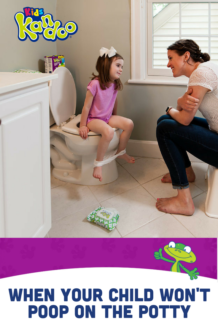 Potty Training: When Your Child Won't Poop on the Potty
